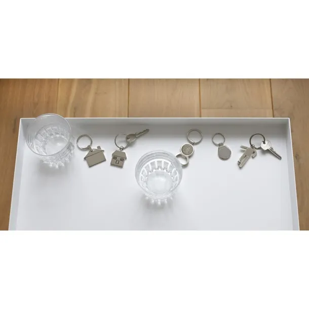  Keyring "house" Srebrna