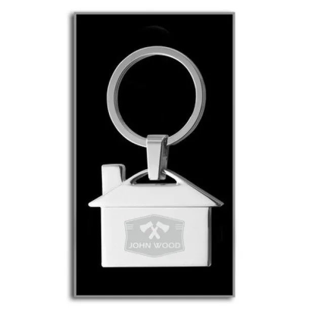  Keyring "house" Srebrna