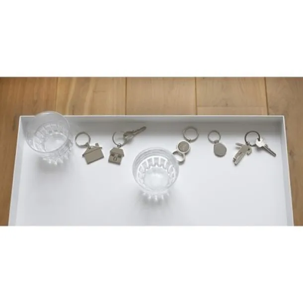  Keyring "house" Srebrna