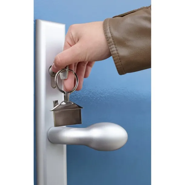  Keyring "house" Srebrna