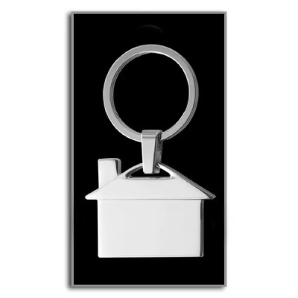  Keyring "house" silver