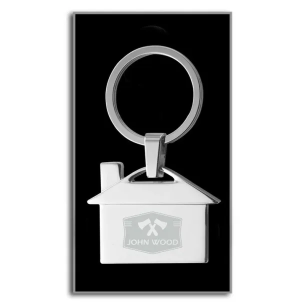  Keyring "house" Srebrna