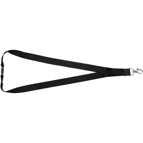 Julian vezica od bambusa sa sigurnosnom kopčom Solid black
