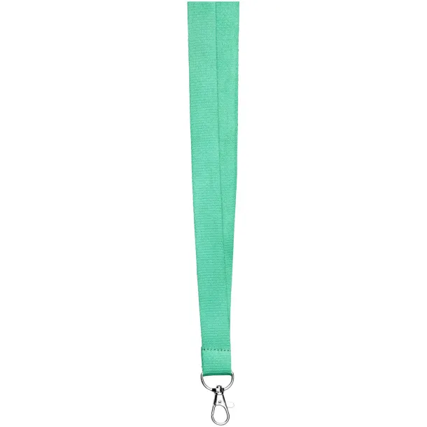 Julian bamboo lanyard with safety clip Green