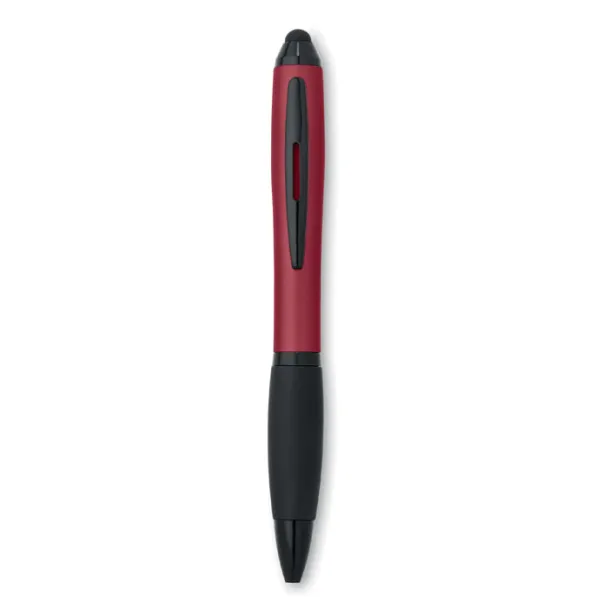 RIOMETAL Twist pen in metalized finish Red