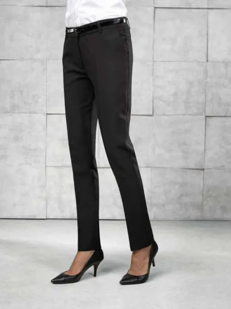  LADIES’ LONG TAPERED LEG TROUSER - Premier Black