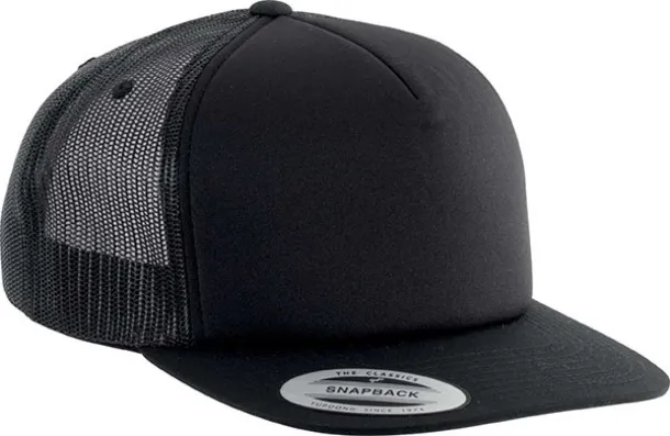  CLASSIC TRUCKER CAP - 5 PANELS - K-UP Black Black