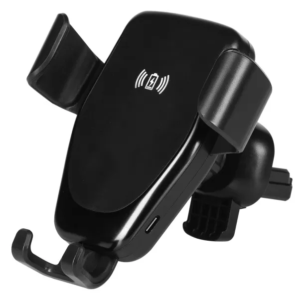 SPECTAR 15 Car phone holder with wireless charger 15W Black