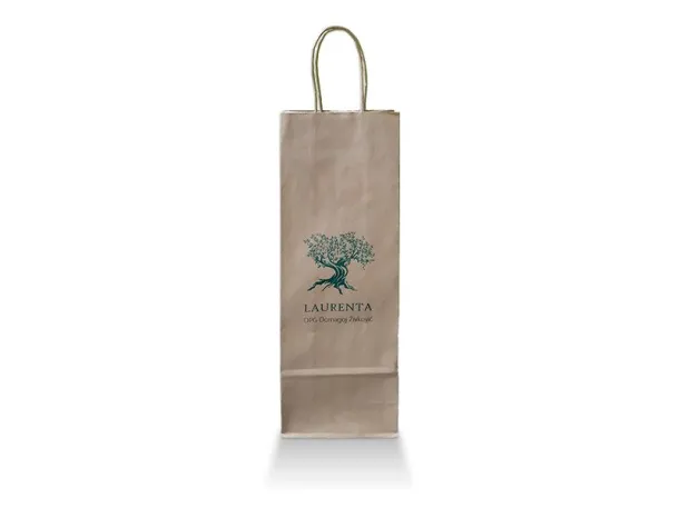 NATURE Paper bag for wine bottle