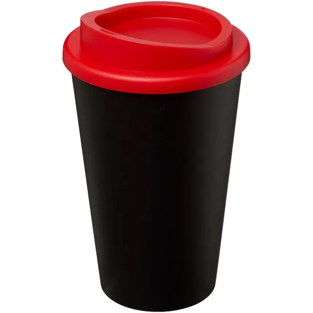 Americano® 350 ml insulated tumbler Solid black Red