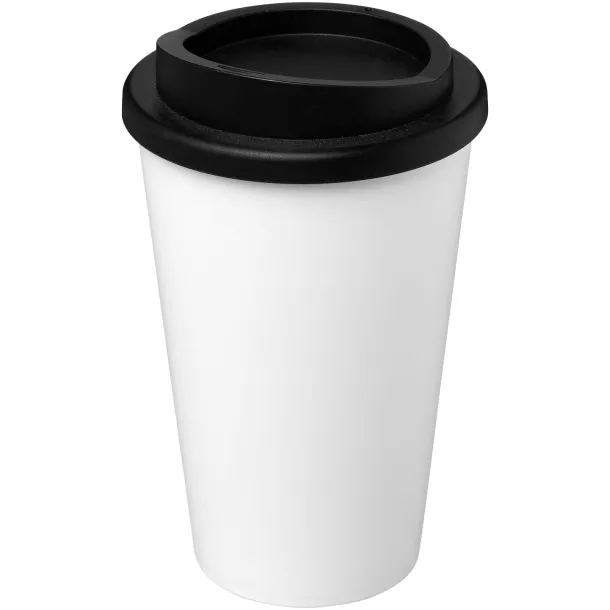 Americano® 350 ml insulated tumbler - Unbranded White Solid black