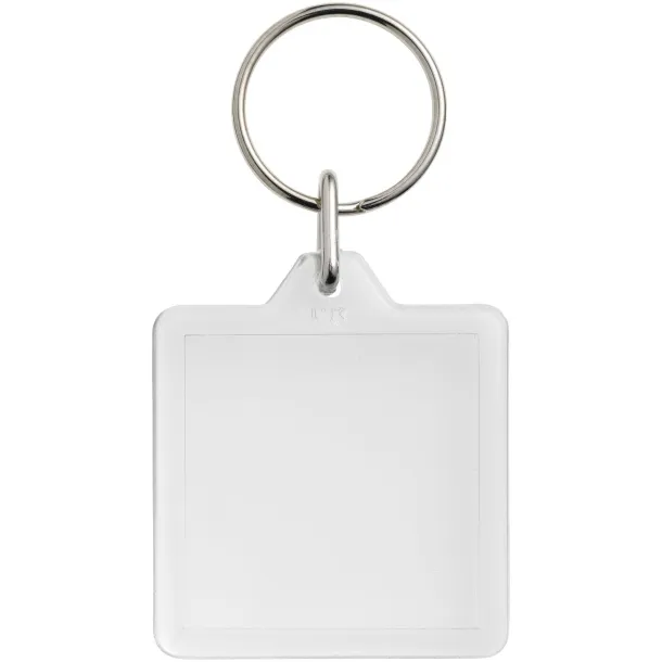 Vial U1 square keychain - PF Manufactured White