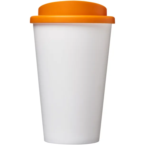 Americano® 350 ml insulated tumbler - Unbranded White Orange