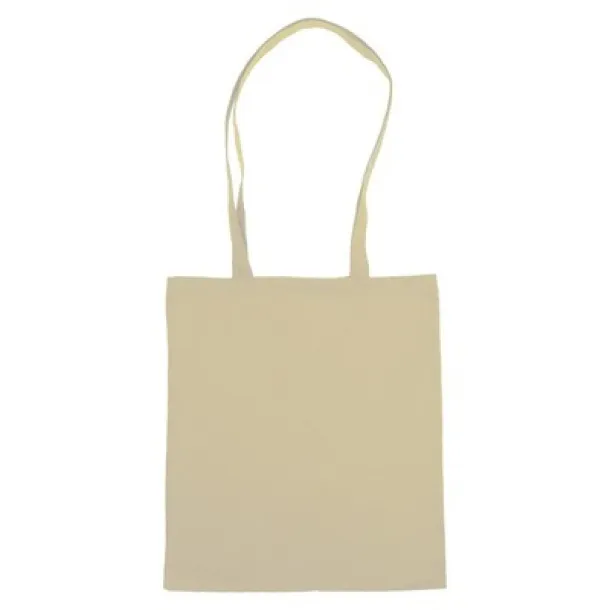  Cotton shopping bag, 110 g/m2 beige