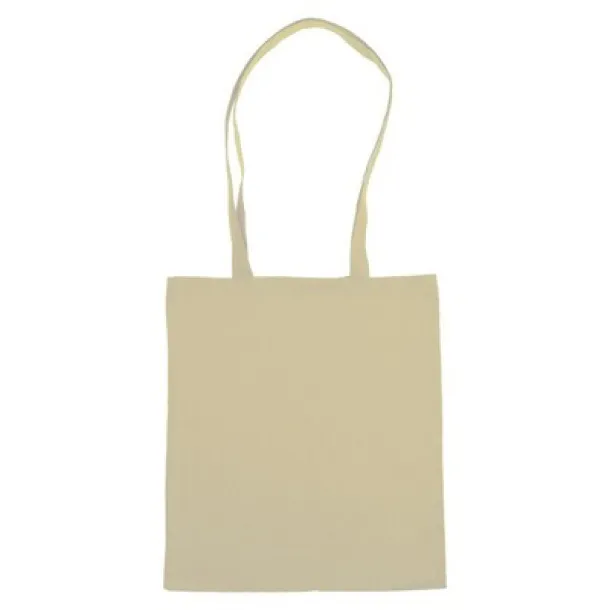  Cotton shopping bag, 110 g/m2 beige