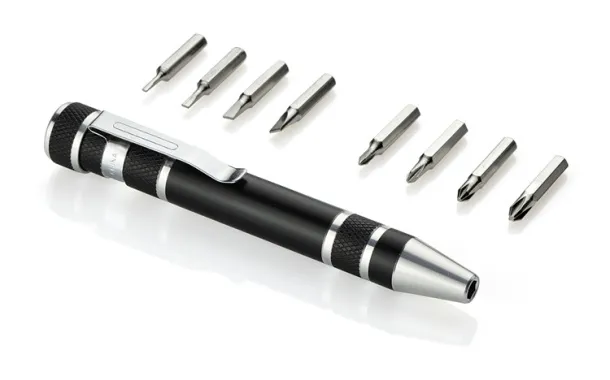 SCREW Screwdriver set Crna
