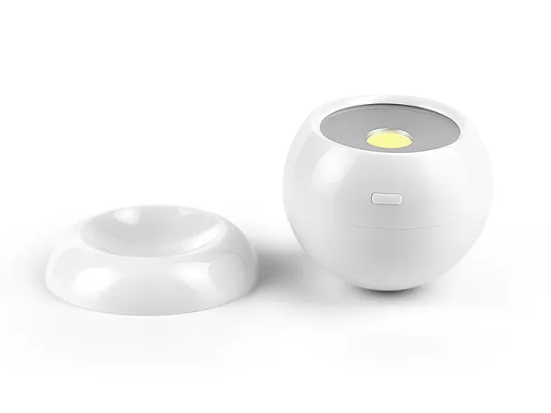 DISCO self-standing flashlight White