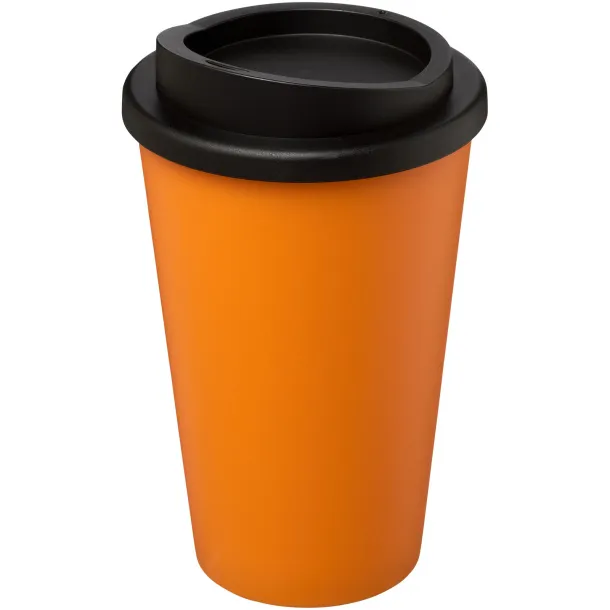 Americano® 350 ml insulated tumbler Orange Solid black