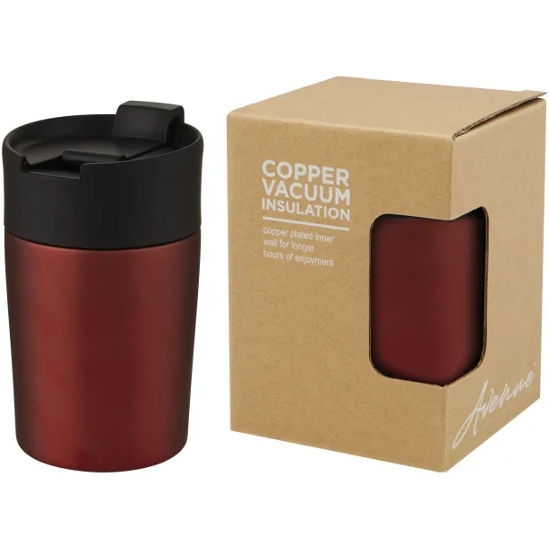 Jetta 180 ml copper vacuum insulated tumbler Red