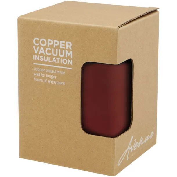 Jetta 180 ml copper vacuum insulated tumbler - Unbranded Red