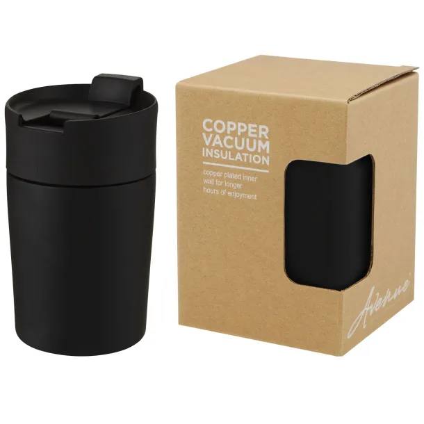 Jetta 180 ml copper vacuum insulated tumbler Solid black