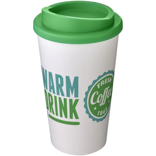 Americano® 350 ml insulated tumbler White Green