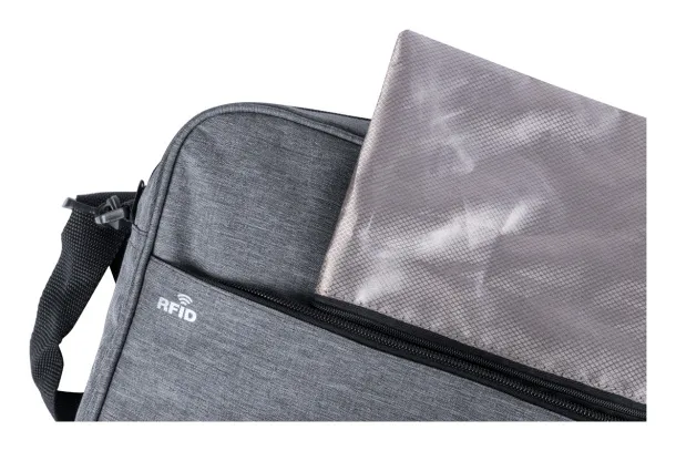Dossix torba za dokumente, 15" Siva