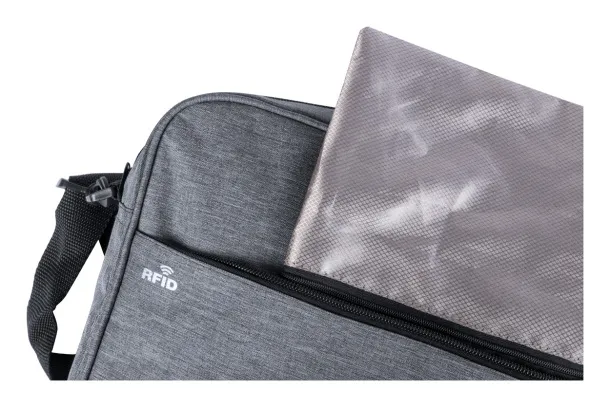 Dossix torba za dokumente, 15" Siva