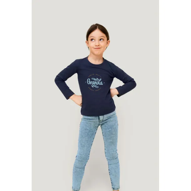 IMPERIAL LSL KIDS dječja majica dugih rukava - 190g French Navy