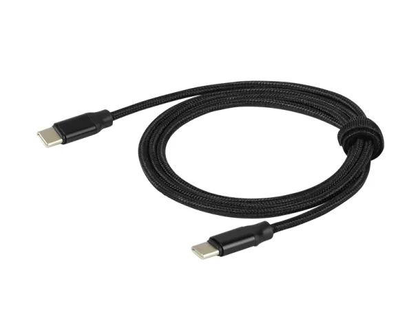 ALFA CC Type-C charging and data cable - PIXO Black