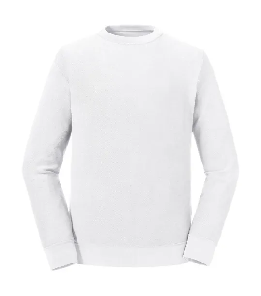  Dvostrani pulover od organskog pamuka, 300 g/m² - Russell Pure Organic Bijela