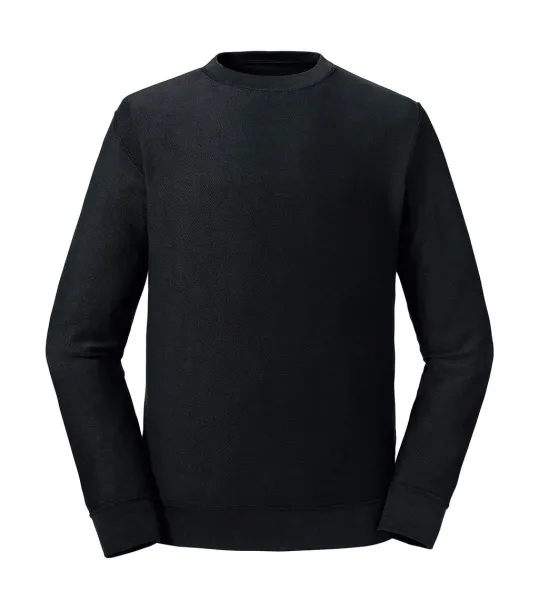  Pure Organic Reversible Sweat - Russell Pure Organic Black