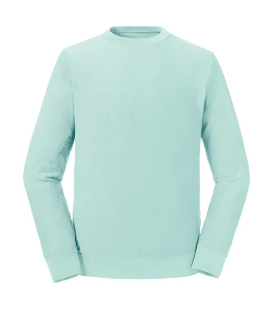  Pure Organic Reversible Sweat - Russell Pure Organic Aqua