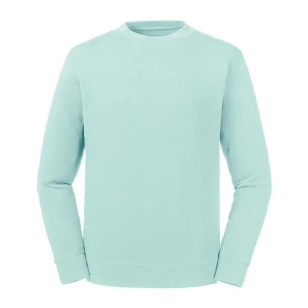  Pure Organic Reversible Sweat - Russell Pure Organic Aqua