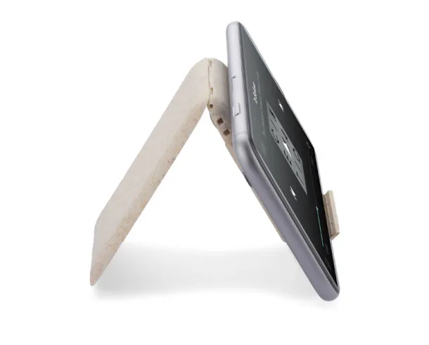 OLIN Mobile stand with charging cables Prirodna