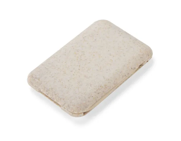 OLIN Mobile stand with charging cables naturalny