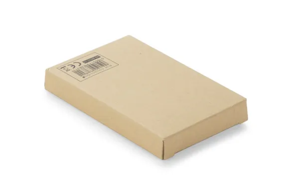 OLIN stalak za mobitel s kablovima za punjenje naturalny