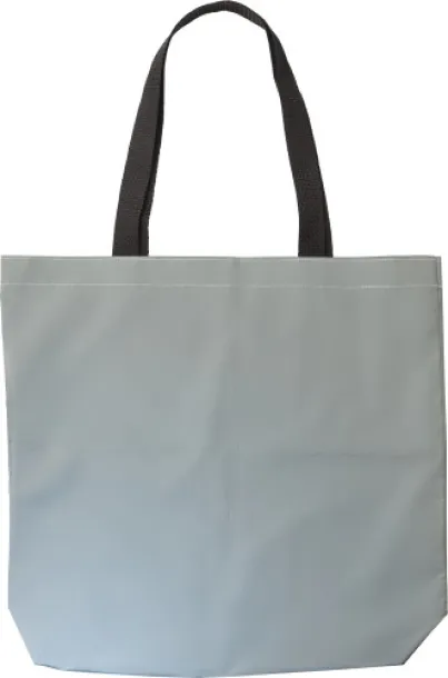 Jordyn Polyester (100D) shopping bag  silver