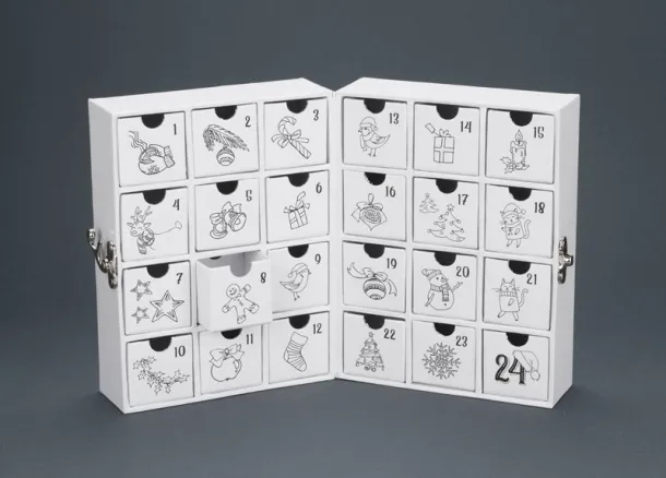 CASILLO adventski kalendar Bijela
