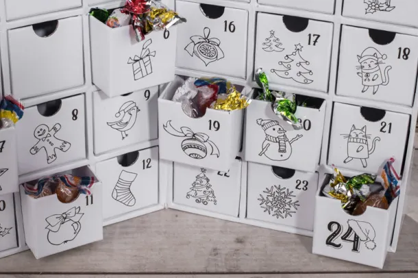 CASILLO adventski kalendar Bijela