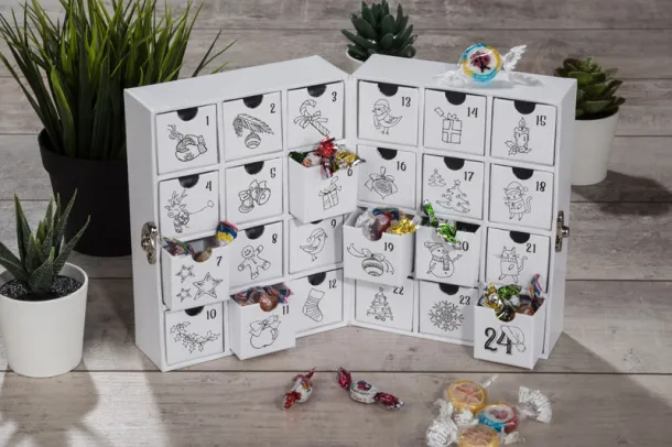 CASILLO adventski kalendar Bijela