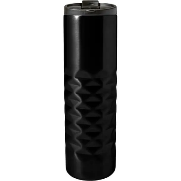  Geometric travel mug 460 ml black