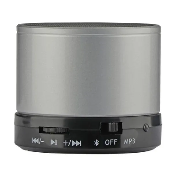  Wireless speaker 3W, radio Srebrna
