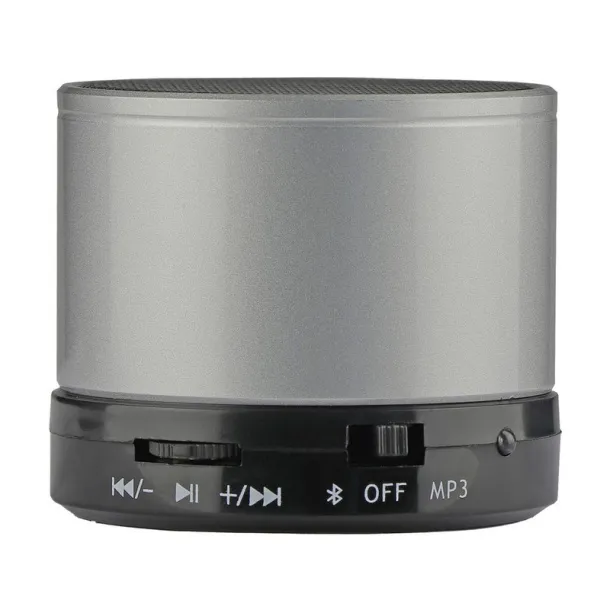 Wireless speaker 3W, radio Srebrna