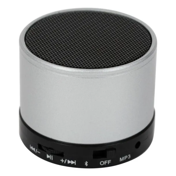  Wireless speaker 3W, radio Srebrna