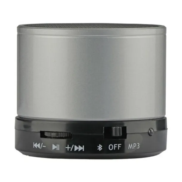  Wireless speaker 3W, radio Srebrna