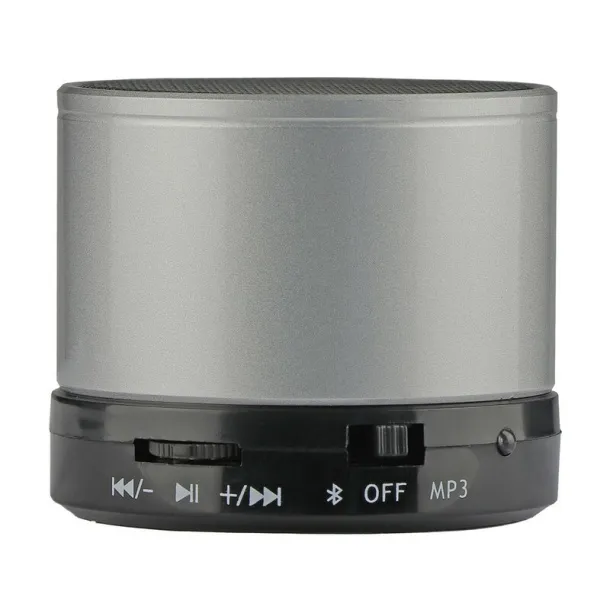  Wireless speaker 3W, radio Srebrna
