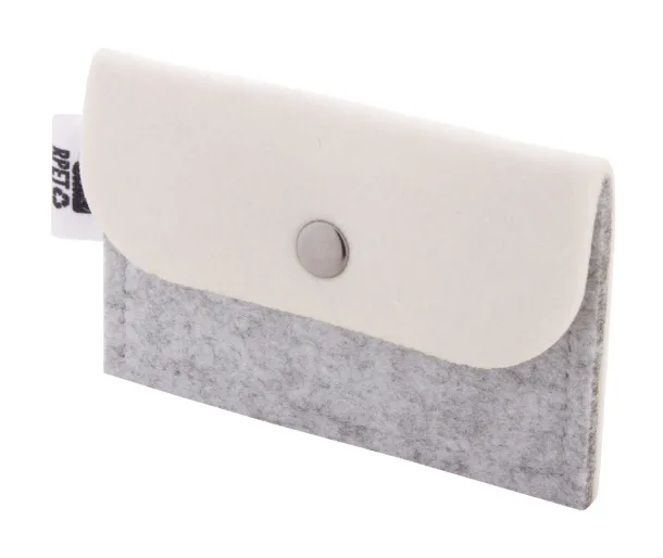 CreaFelt Money custom purse White Grey