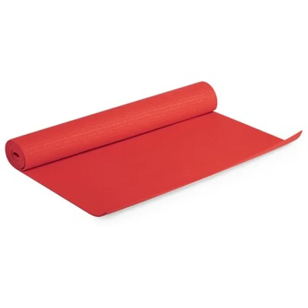  Exercise mat with pouch red