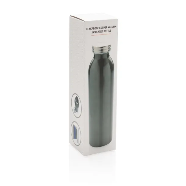  Leakproof copper vacuum insulated bottle - XD Collection Grey 